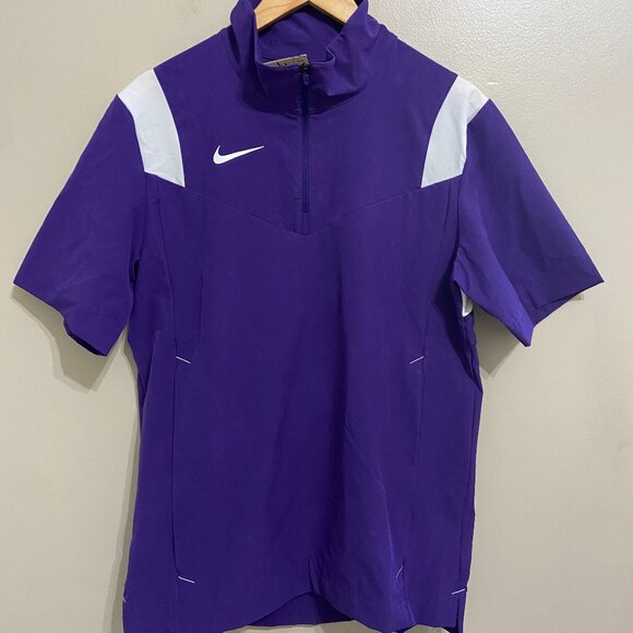 Nike Football Coach Performance Sideline Jacket Purple Mens L DJ5113-545 NEW